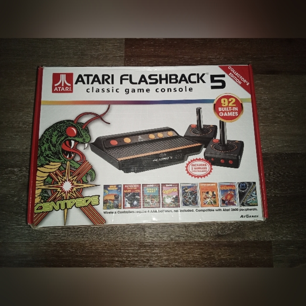 Atari Flashback 5 Classic Game Console - Black
